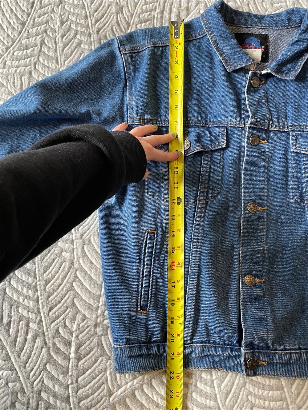 Planet Hollywood Toronto Blue Denim Jacket - Picture 11 of 12